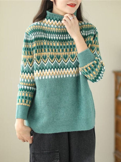 Beautifully Finished Sweater in a Timeless Design