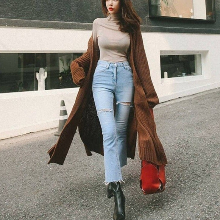 Vintage Inspired Cardigan with a Contemporary Edge