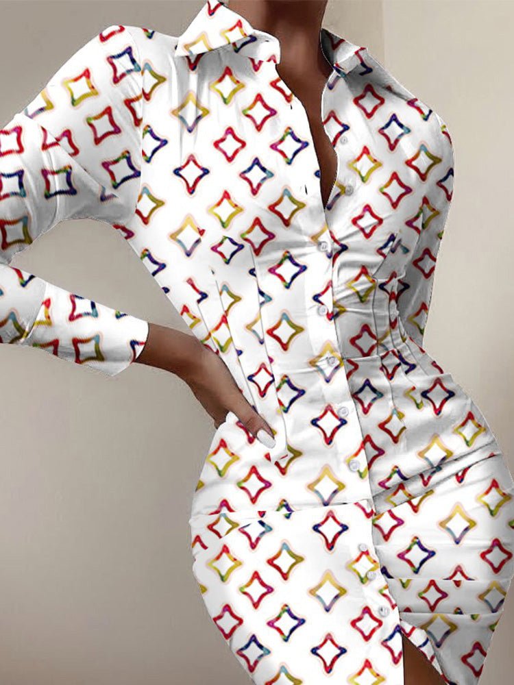 Well Tailored Dress with a Graceful Silhouette