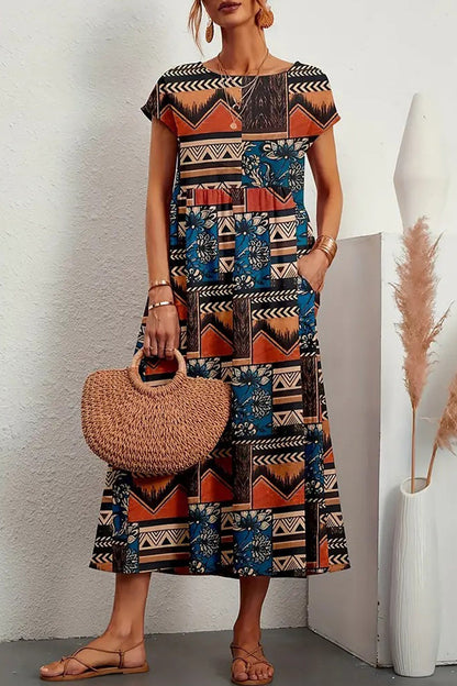 Classic Vintage Dress with a Flattering Fit