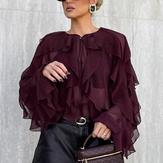 A Vintage Style Blouse with Delicate Timeless Details