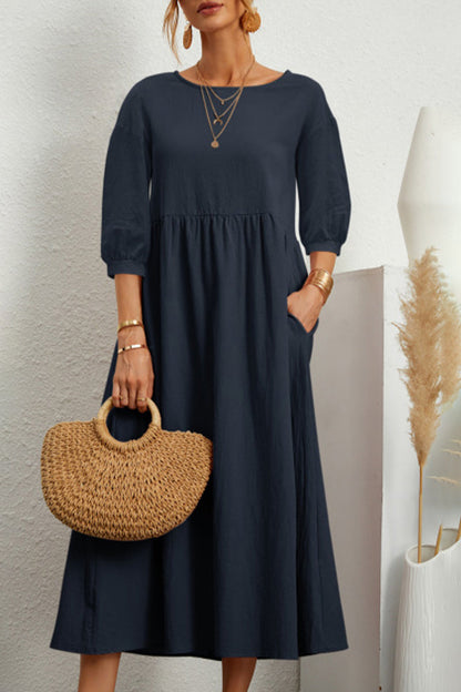 A Vintage Style Dress with Delicate Timeless Details