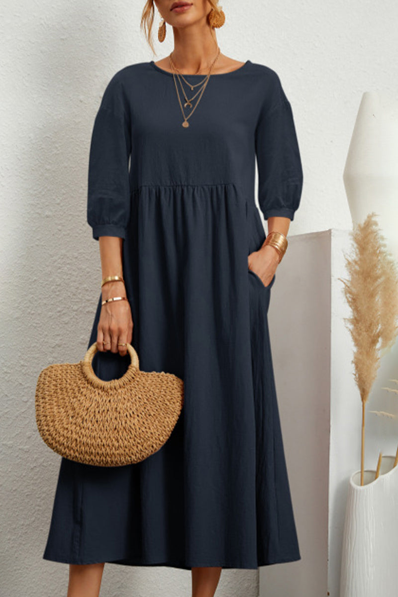 A Vintage Style Dress with Delicate Timeless Details