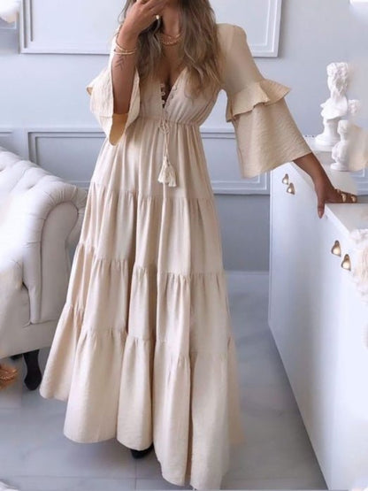 A Vintage Style Dress with Delicate Timeless Details