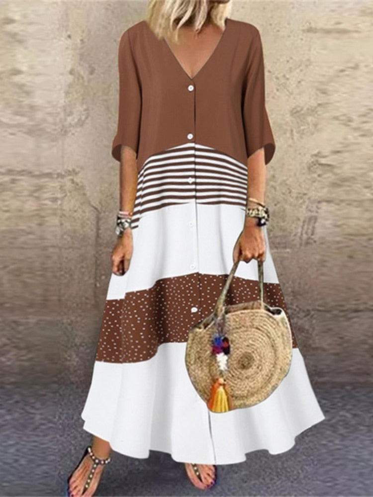Classic Vintage Dress with a Flattering Fit