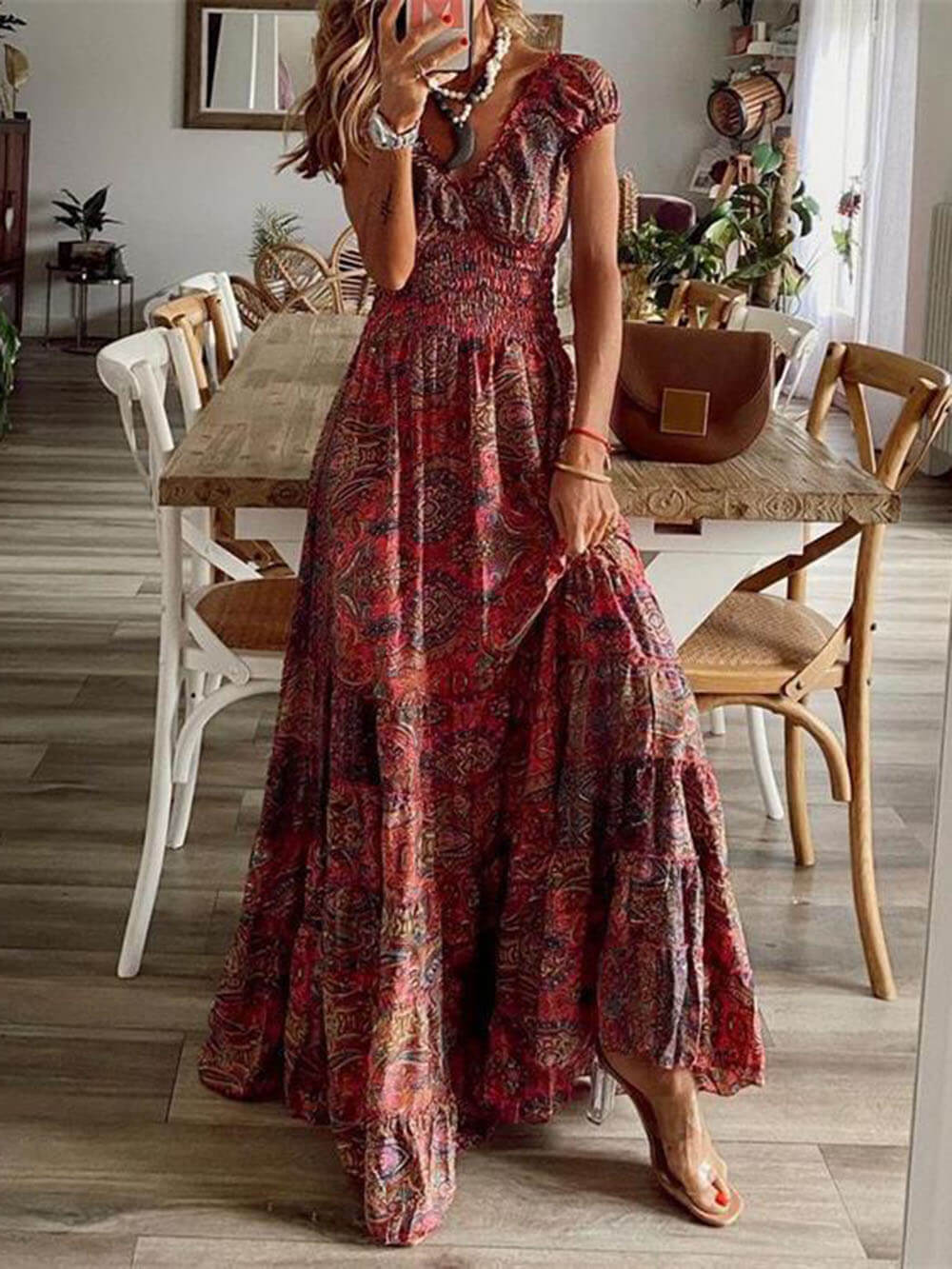 Elegantly Styled Dress for Everyday Wear