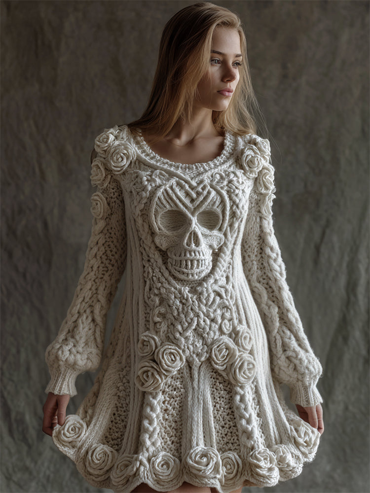 A Vintage Style Sweater with Delicate Timeless Details