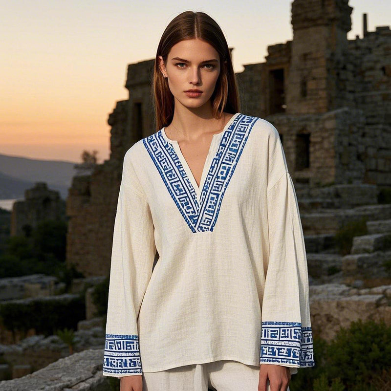 Vintage Inspired Blouse with a Contemporary Edge