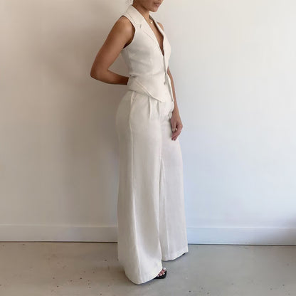 A Vintage Style Pants with Delicate Timeless Details