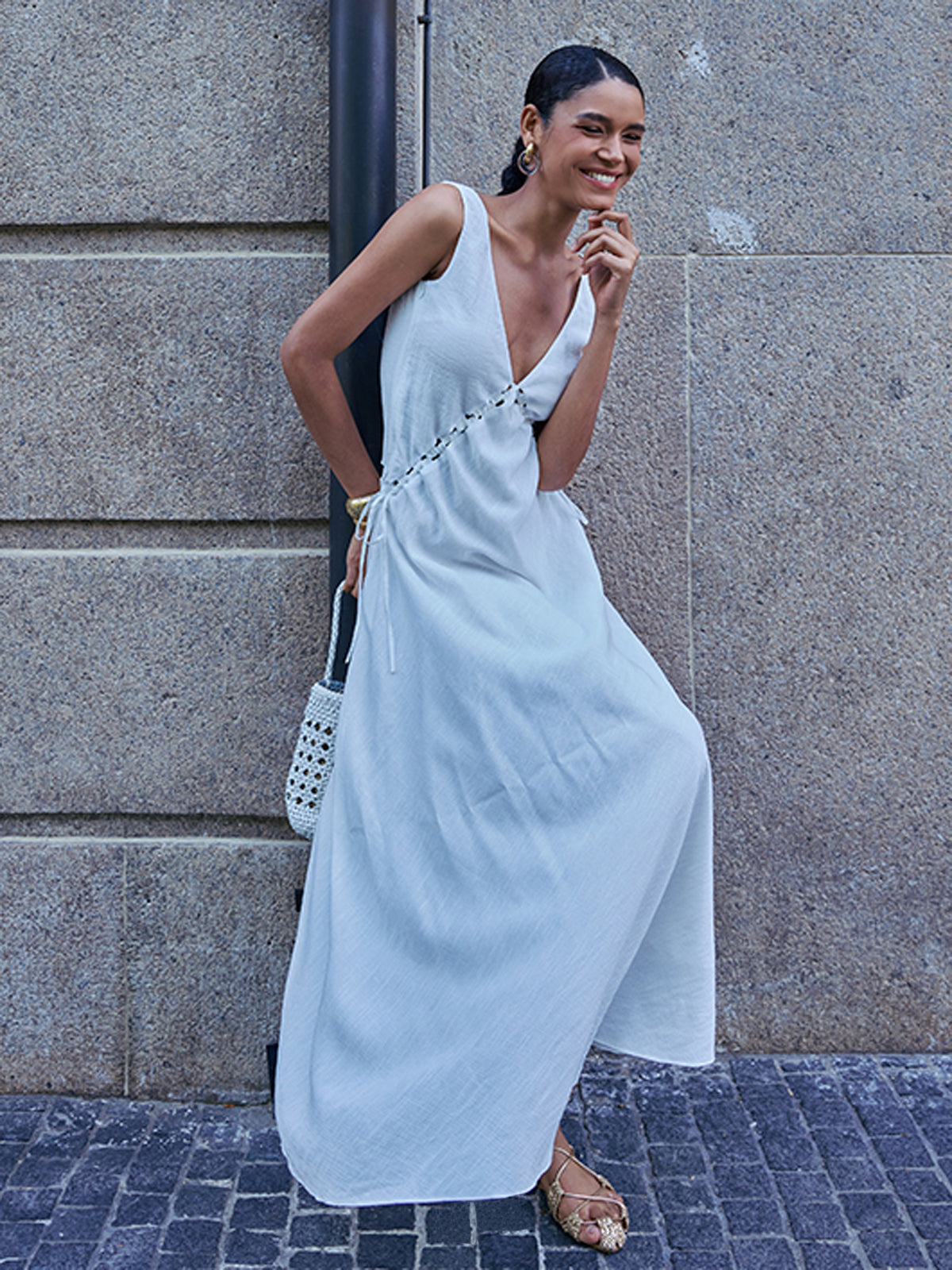 A Vintage Style Dress with Delicate Timeless Details