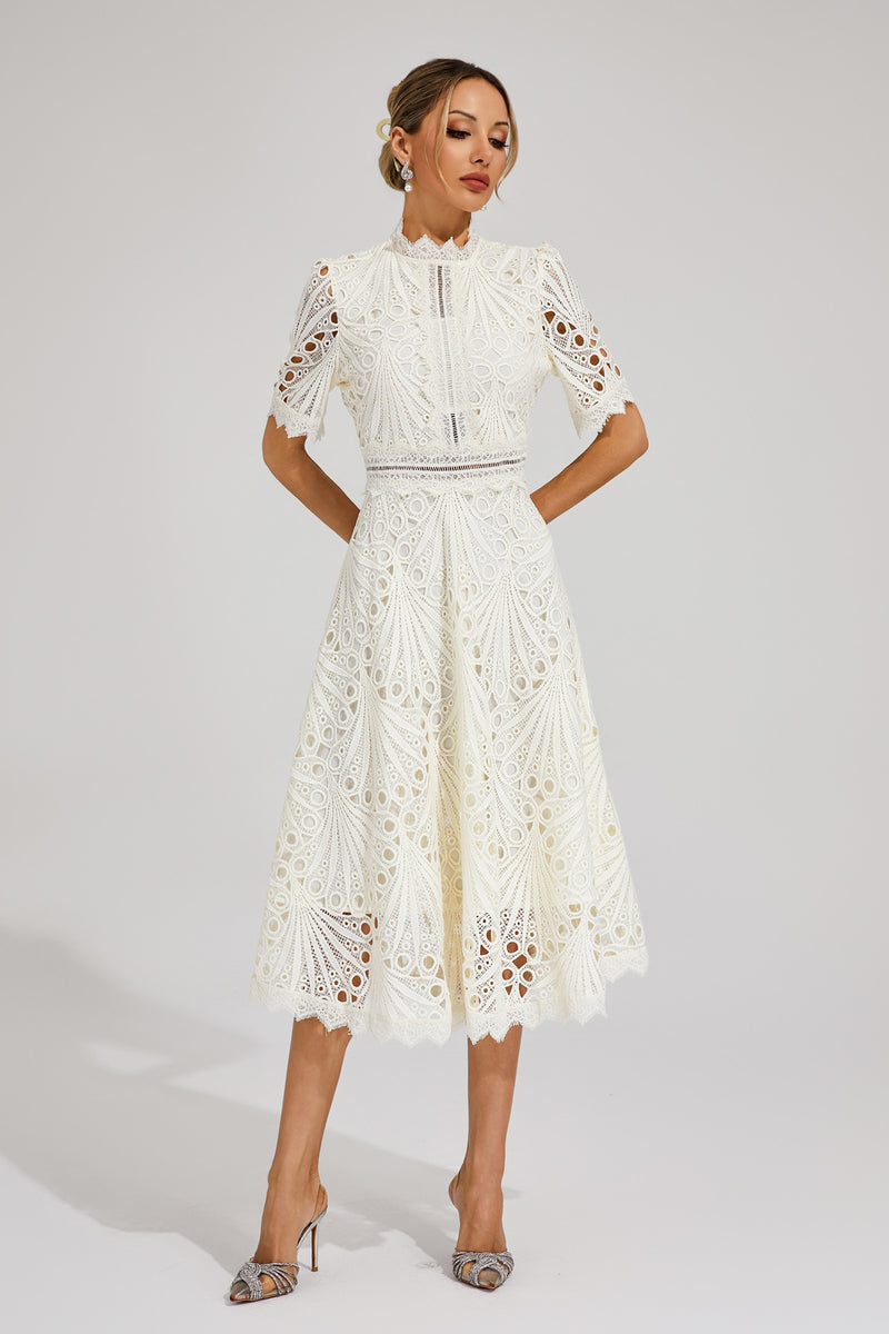 A Vintage Style Dress with Delicate Timeless Details