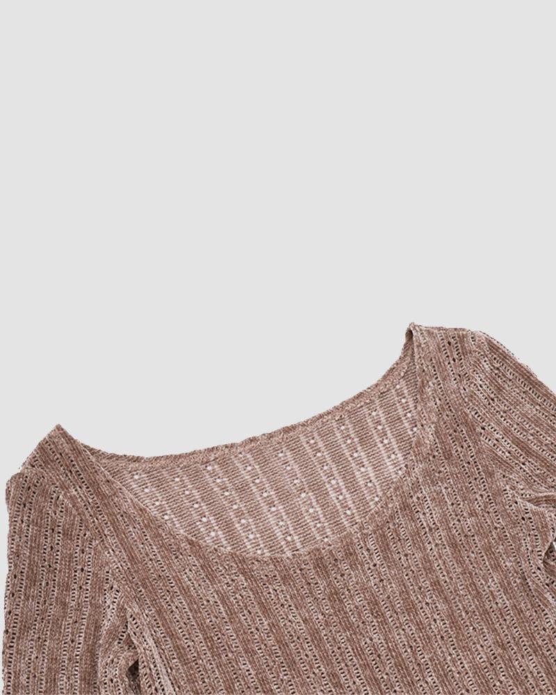 Well Tailored Sweater with a Graceful Silhouette