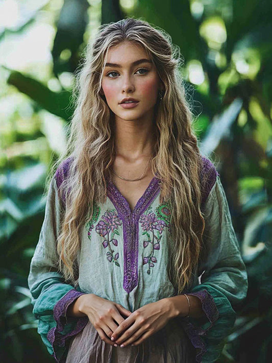 Beautifully Balanced Blouse with Timeless Character