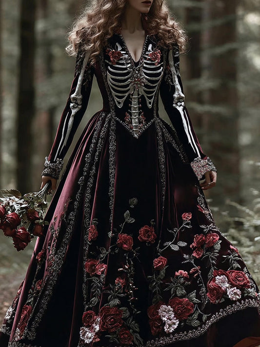 A Vintage Style Dress with Delicate Timeless Details