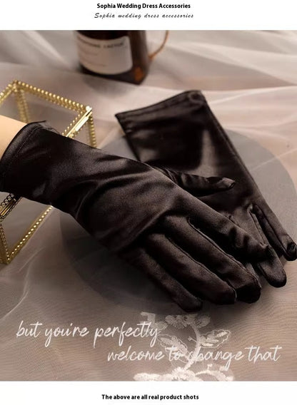 Black Satin Glossy