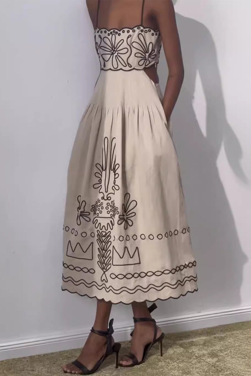 Classic Vintage Dress with a Flattering Fit