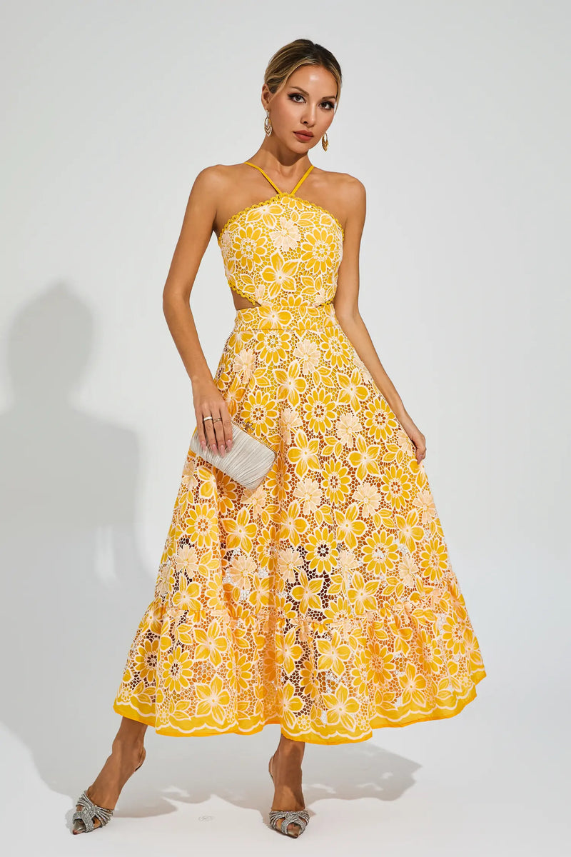 A Vintage Style Dress with Delicate Timeless Details
