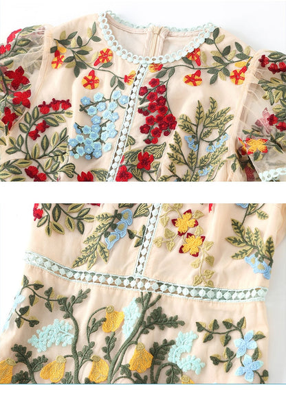 A Vintage Style Dress with Delicate Timeless Details