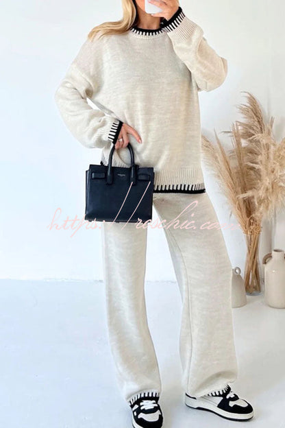 Vintage Inspired Sweater with a Contemporary Edge