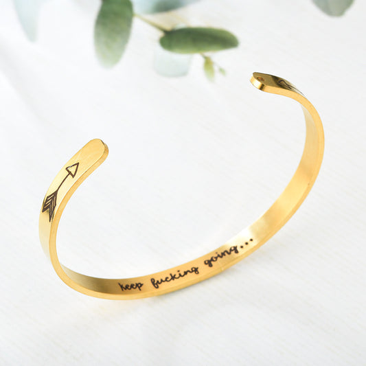 Gold arrow