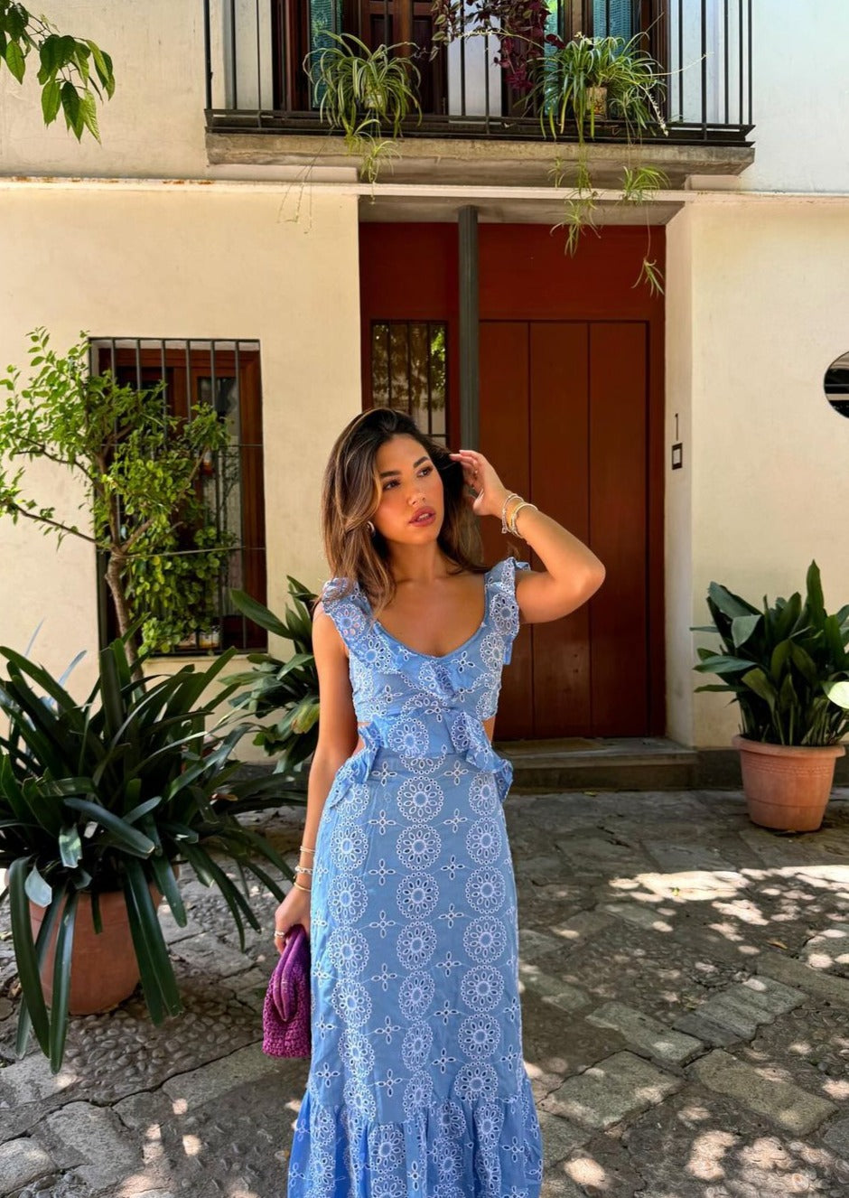 A Vintage Style Dress with Delicate Timeless Details