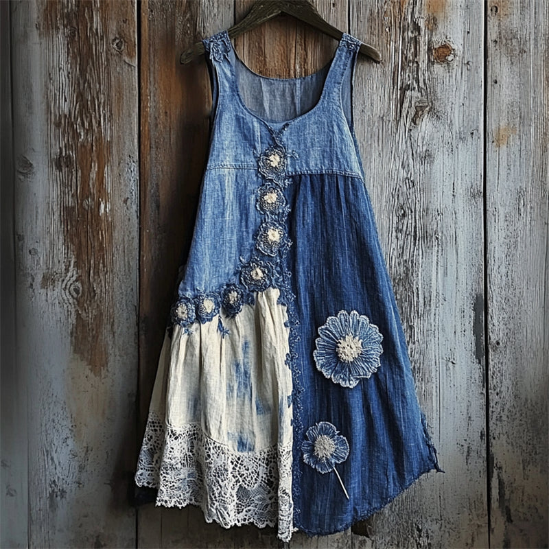 A Vintage Style Dress with Delicate Timeless Details