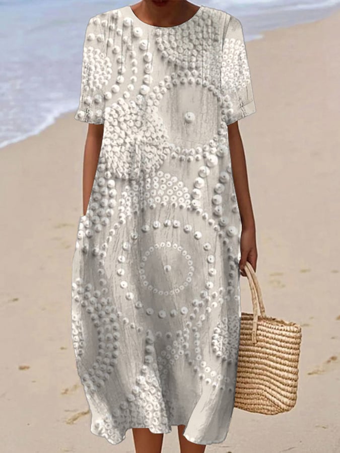 Classic Vintage Dress with a Flattering Fit