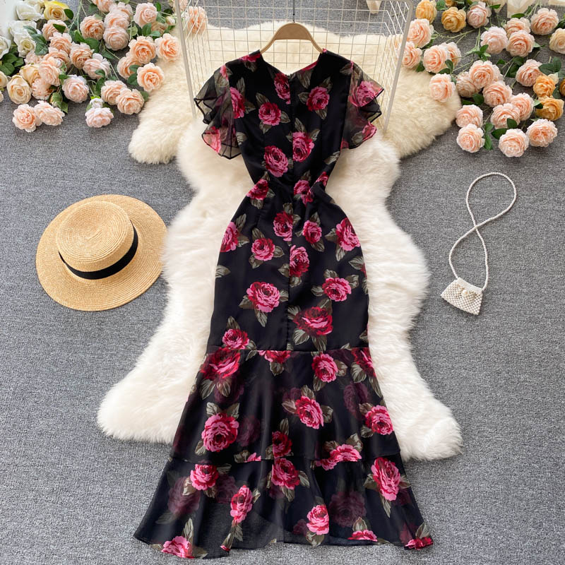 A Vintage Style Dress with Delicate Timeless Details