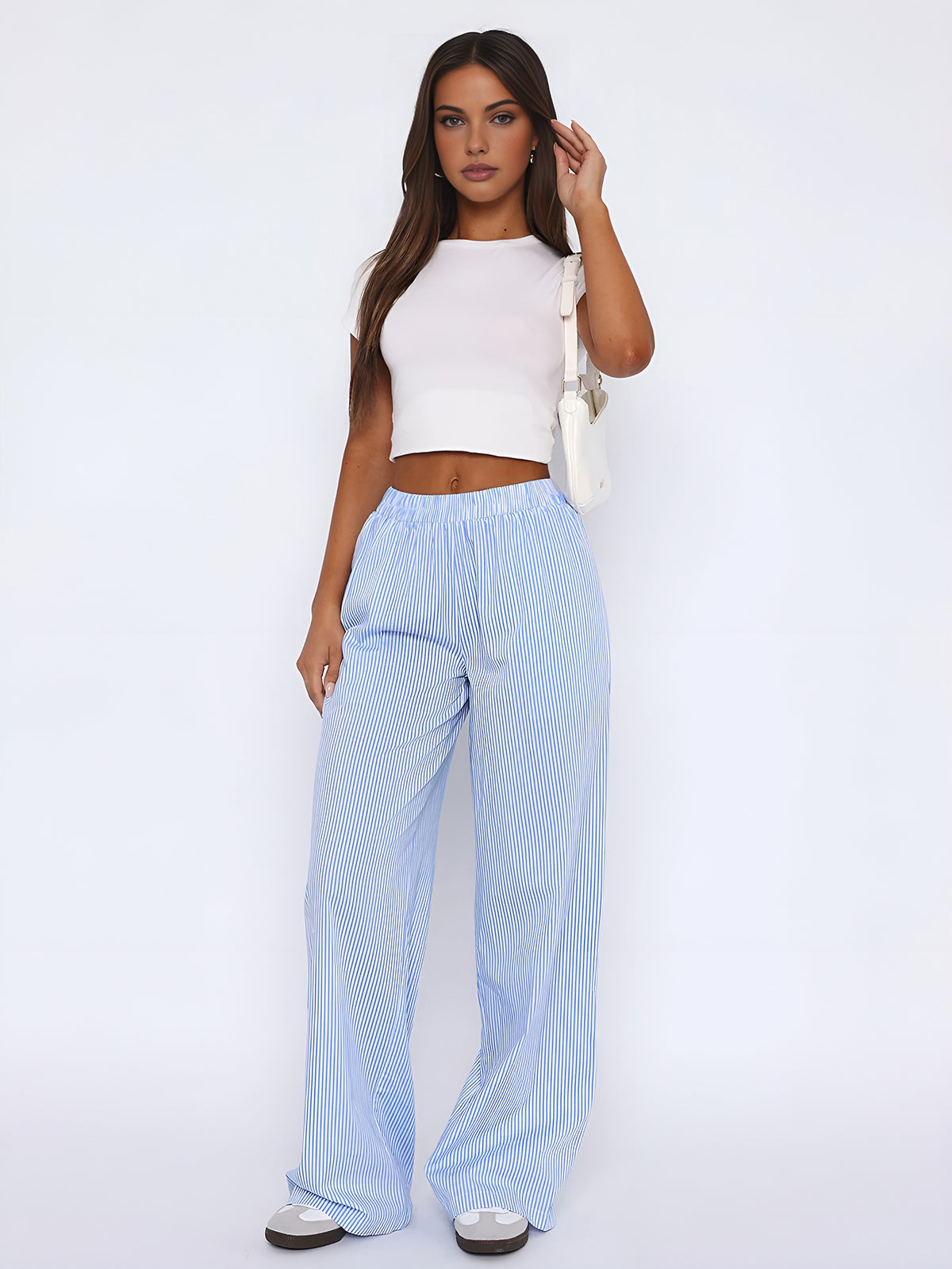 A Vintage Style Pants with Delicate Timeless Details