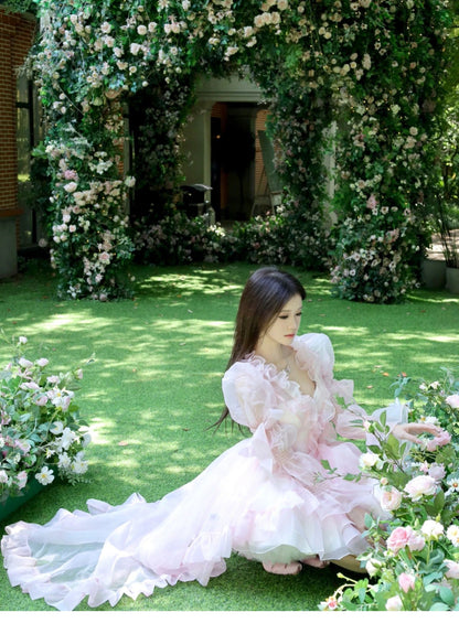 A Vintage Style Dress with Delicate Timeless Details