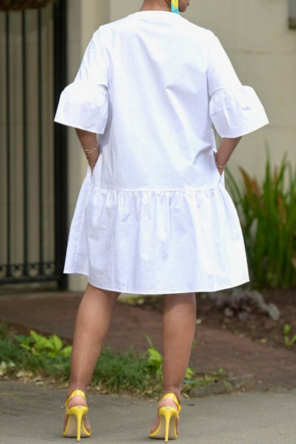 Elegantly Styled Dress for Everyday Wear