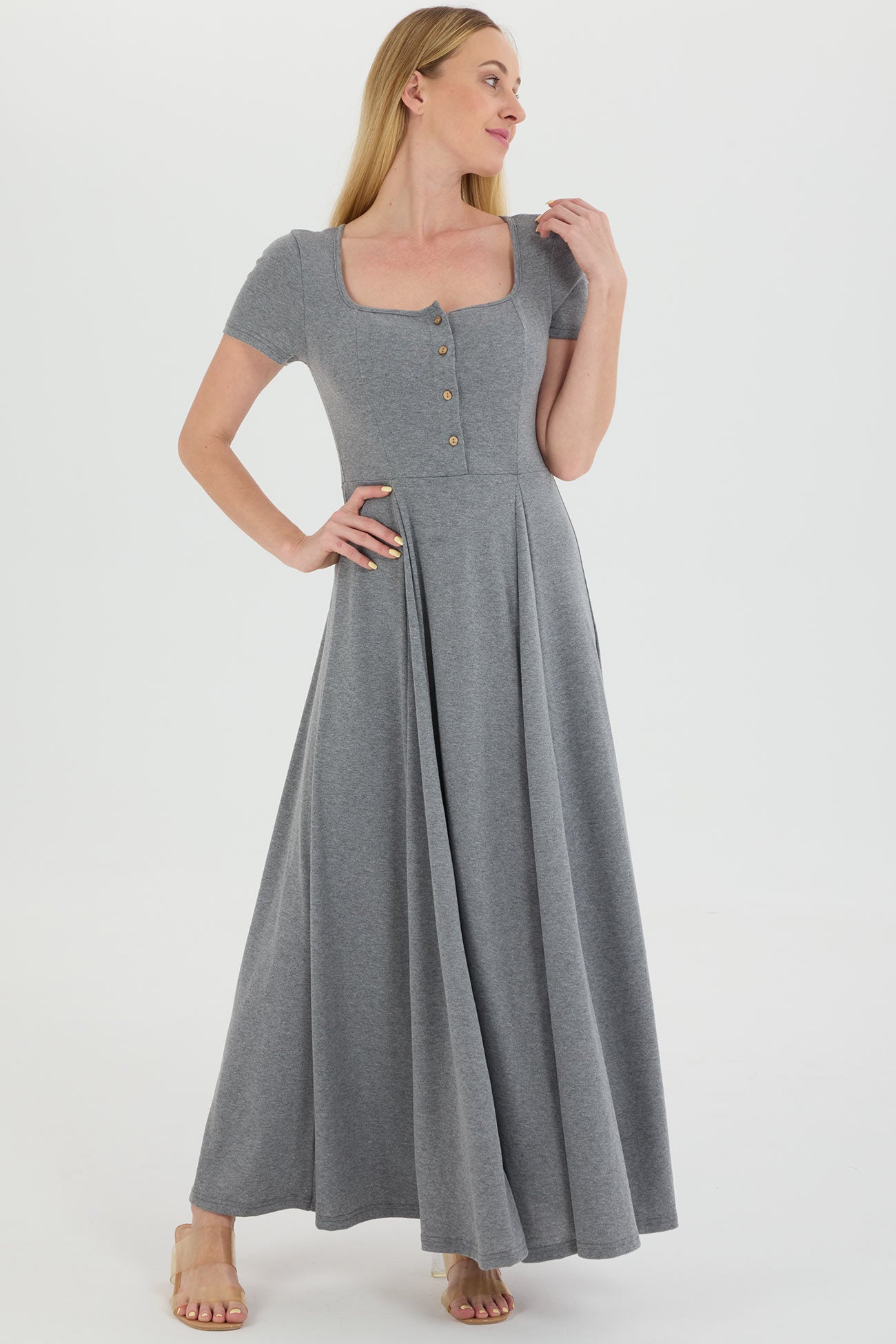 A Vintage Style Dress with Delicate Timeless Details