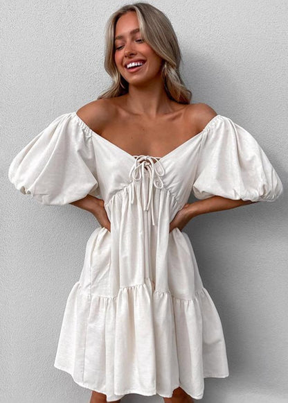 A Vintage Style Dress with Delicate Timeless Details