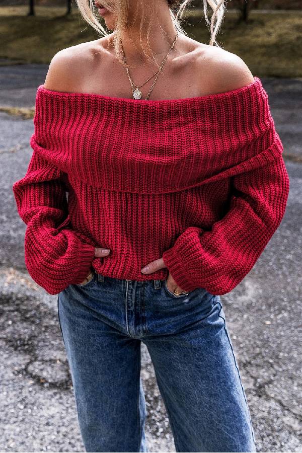 Vintage Inspired Sweater with a Contemporary Edge