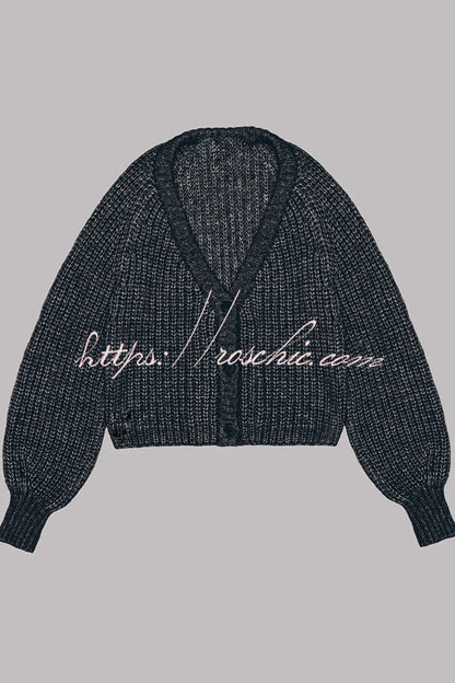 Vintage Inspired Cardigan with a Contemporary Edge