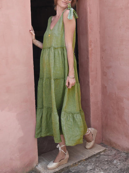 A Vintage Style Dress with Delicate Timeless Details