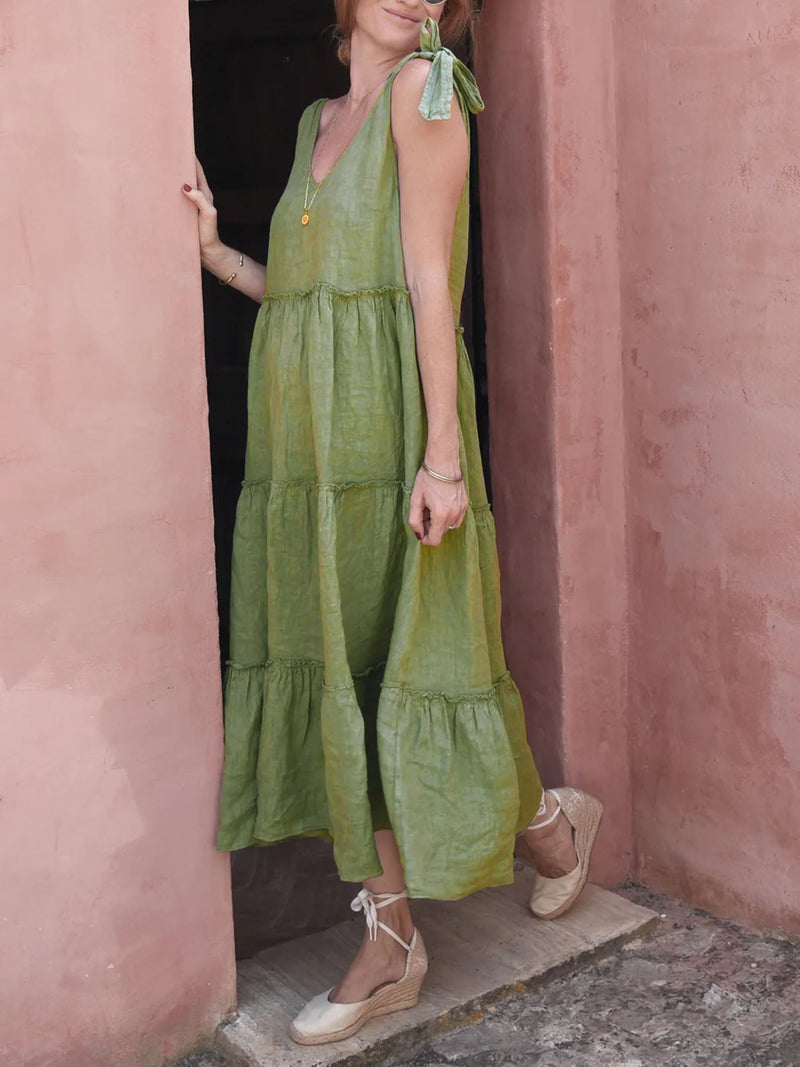 A Vintage Style Dress with Delicate Timeless Details