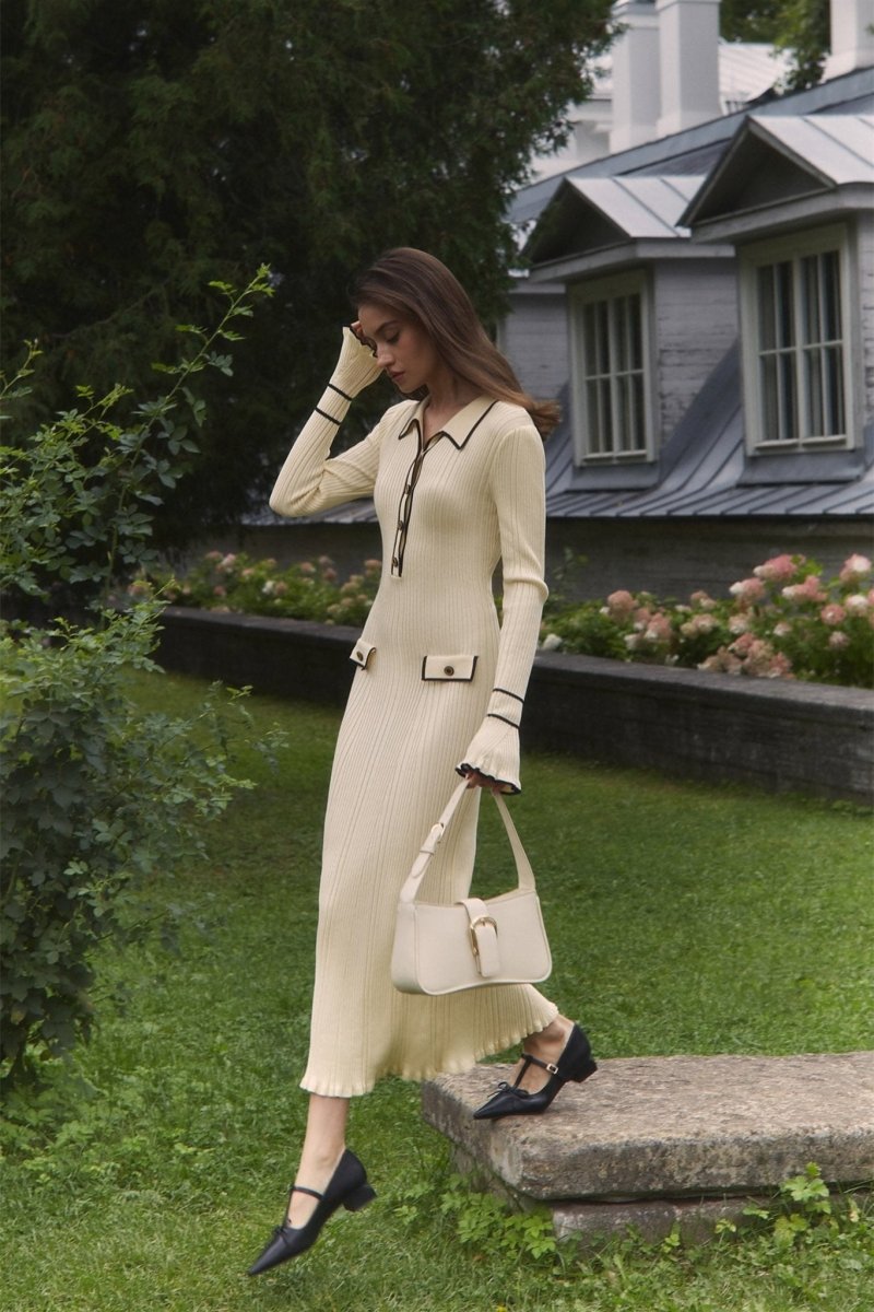 Well Tailored Dress with a Graceful Silhouette