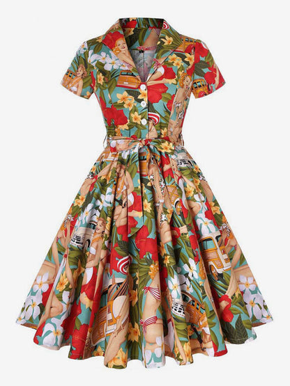 A Vintage Style Dress with Delicate Timeless Details