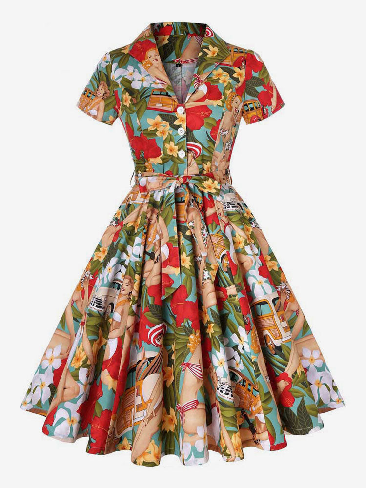 A Vintage Style Dress with Delicate Timeless Details