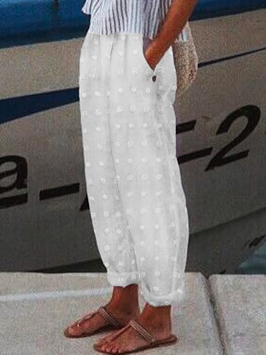 Loose Plain Simple Style Pants