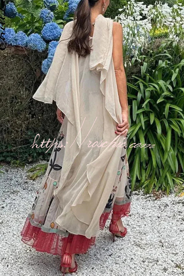 A Vintage Style Dress with Delicate Timeless Details