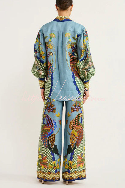 Well Tailored Pants with a Graceful Silhouette