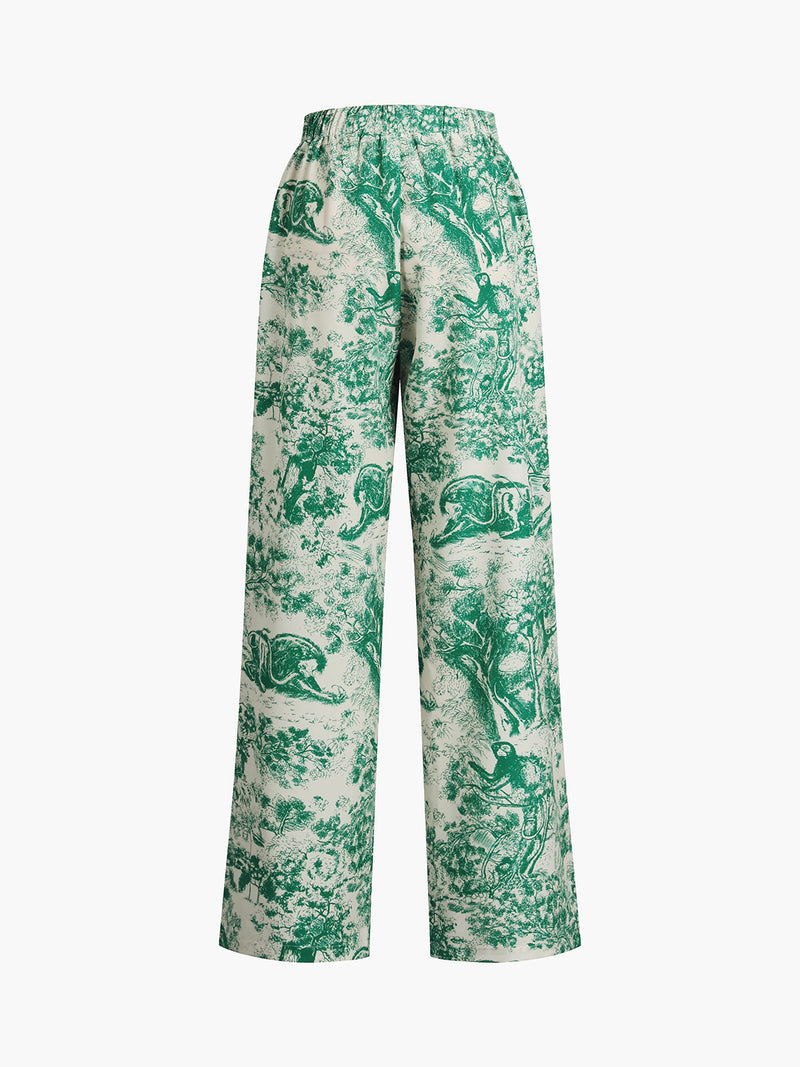 Well Tailored Pants with a Graceful Silhouette