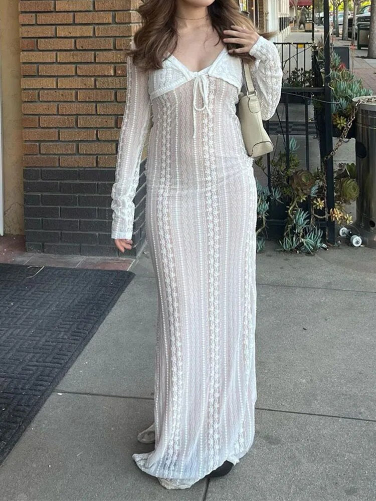 A Vintage Style Dress with Delicate Timeless Details