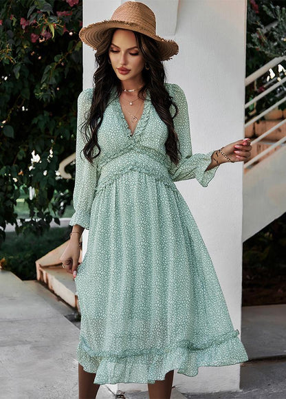A Vintage Style Dress with Delicate Timeless Details