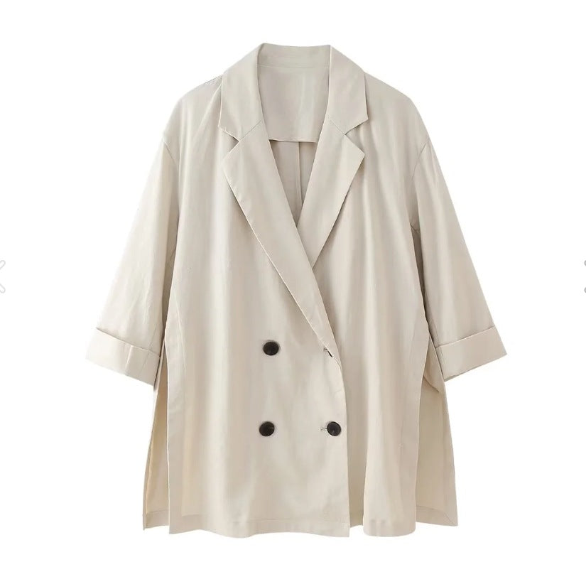 Beige Suit