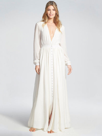 A Vintage Style Dress with Delicate Timeless Details