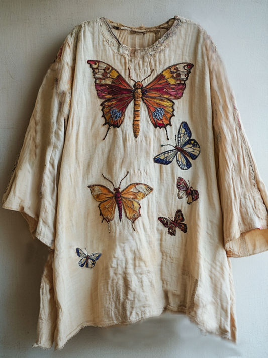 A Vintage Style Shirt with Delicate Timeless Details