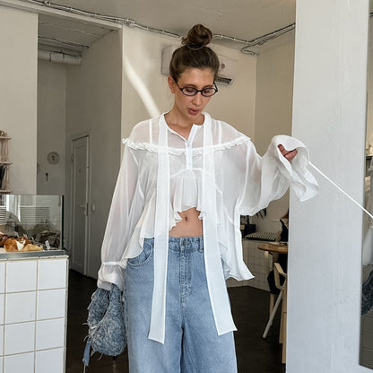 A Vintage Style Shirt with Delicate Timeless Details